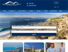 Tablet Screenshot of paulcaparas.com